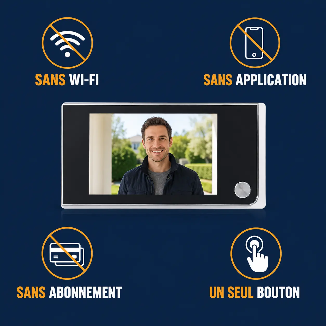 Judas numérique fonctionnant sans Wi-Fi ni application mobile