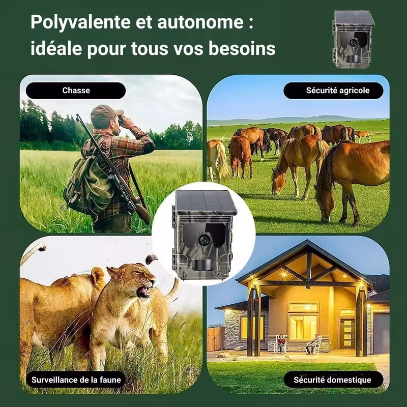 Caméra autonome polyvalente