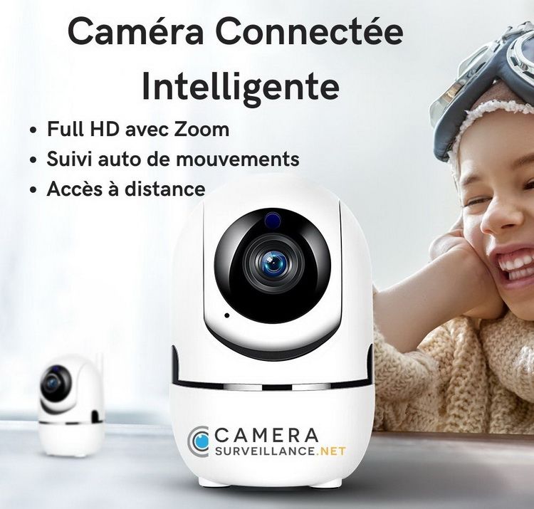Caméra connectée intelligente WiFi