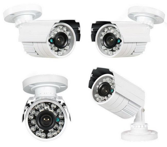 Caméra HD filaire kit surveillance