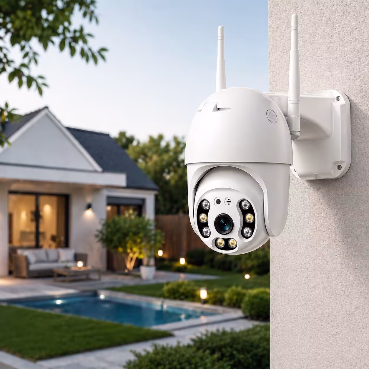 Caméra surveillance PTZ Motorisée extérieure