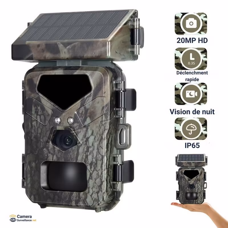 Caméra solaire extérieur