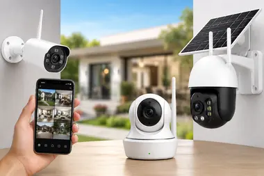 Caméra WiFi / 4G intérieure et extérieure connectée