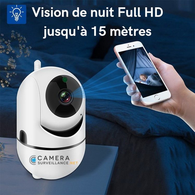 Caméra WiFi bébé vision nocturne