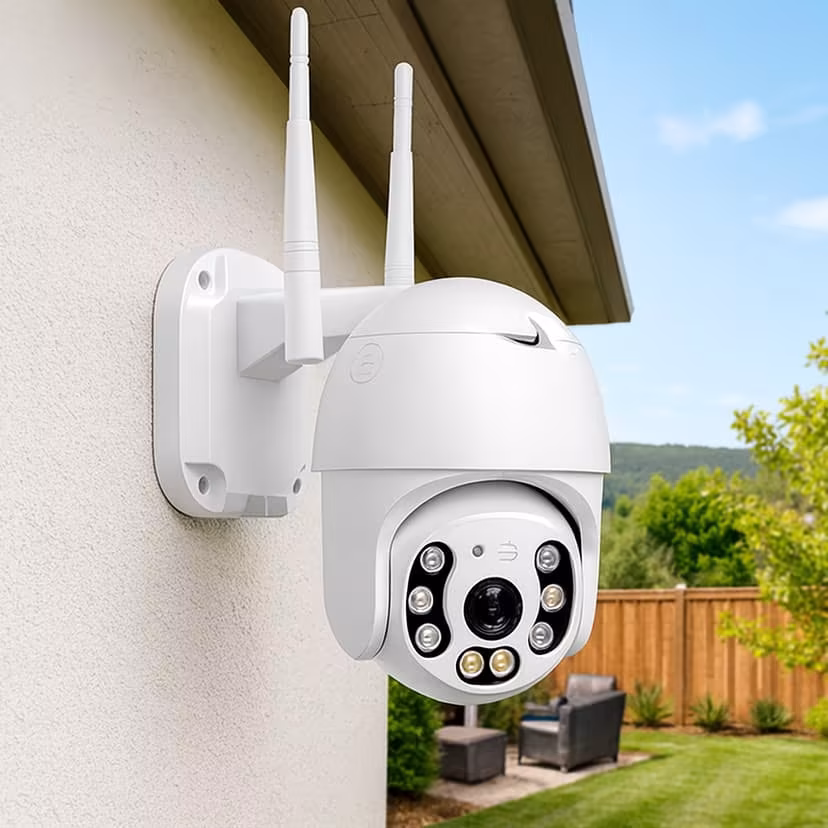 Caméra WiFi rotative extérieur