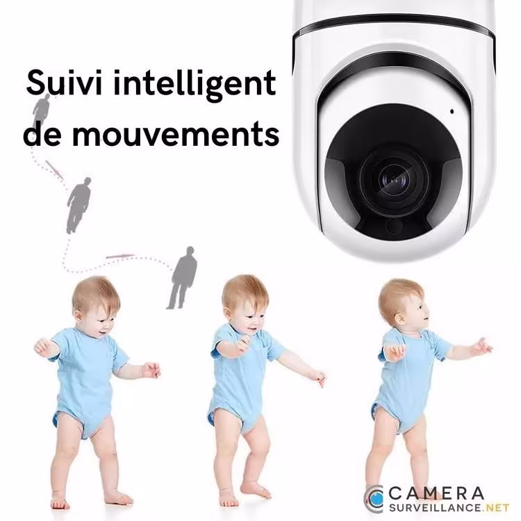Caméra WiFi suivi des mouvements