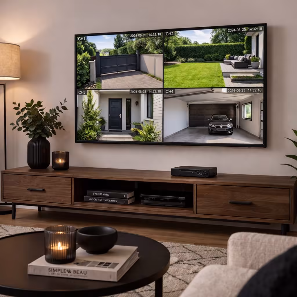 Enregistreur vidéosurveillance TV