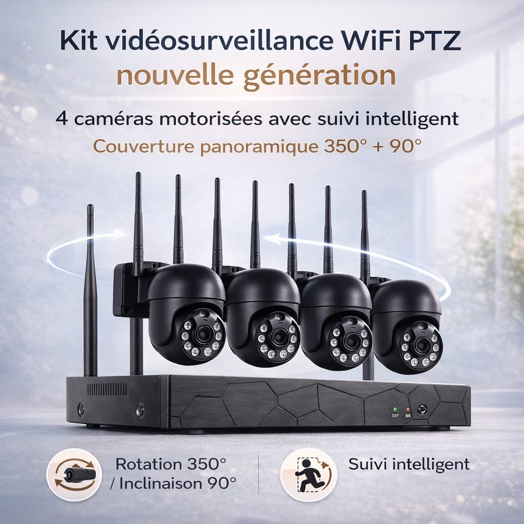Kit caméras PTZ