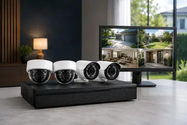 Kit de vidéosurveillance WiFi avec 4 ou 8 caméras