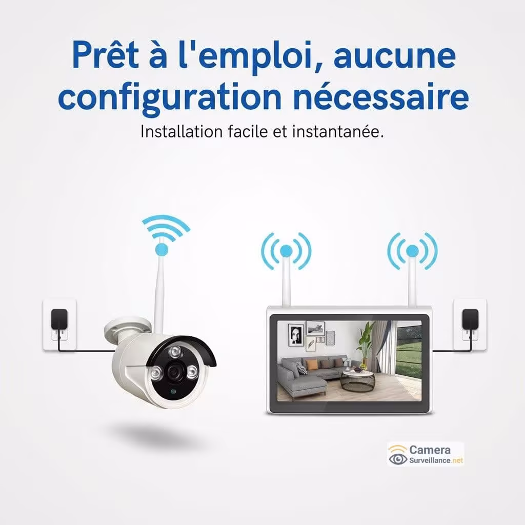 Kit vidéosurveillance tout-en-un
