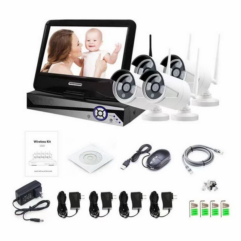 Kit WiFi NVR LCD Pro complet