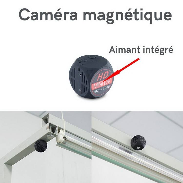 Mini caméra magnétique