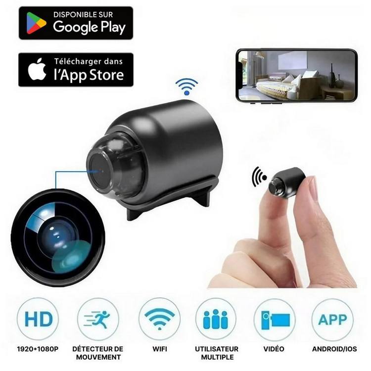 Mini caméra vidéosurveillance